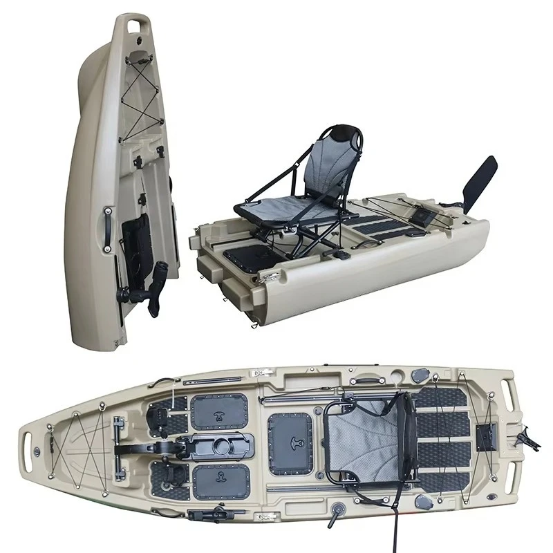 Removable Solo tandem Modular Pedal Kayak Fishing Pedal Kayak With Chair Paddle