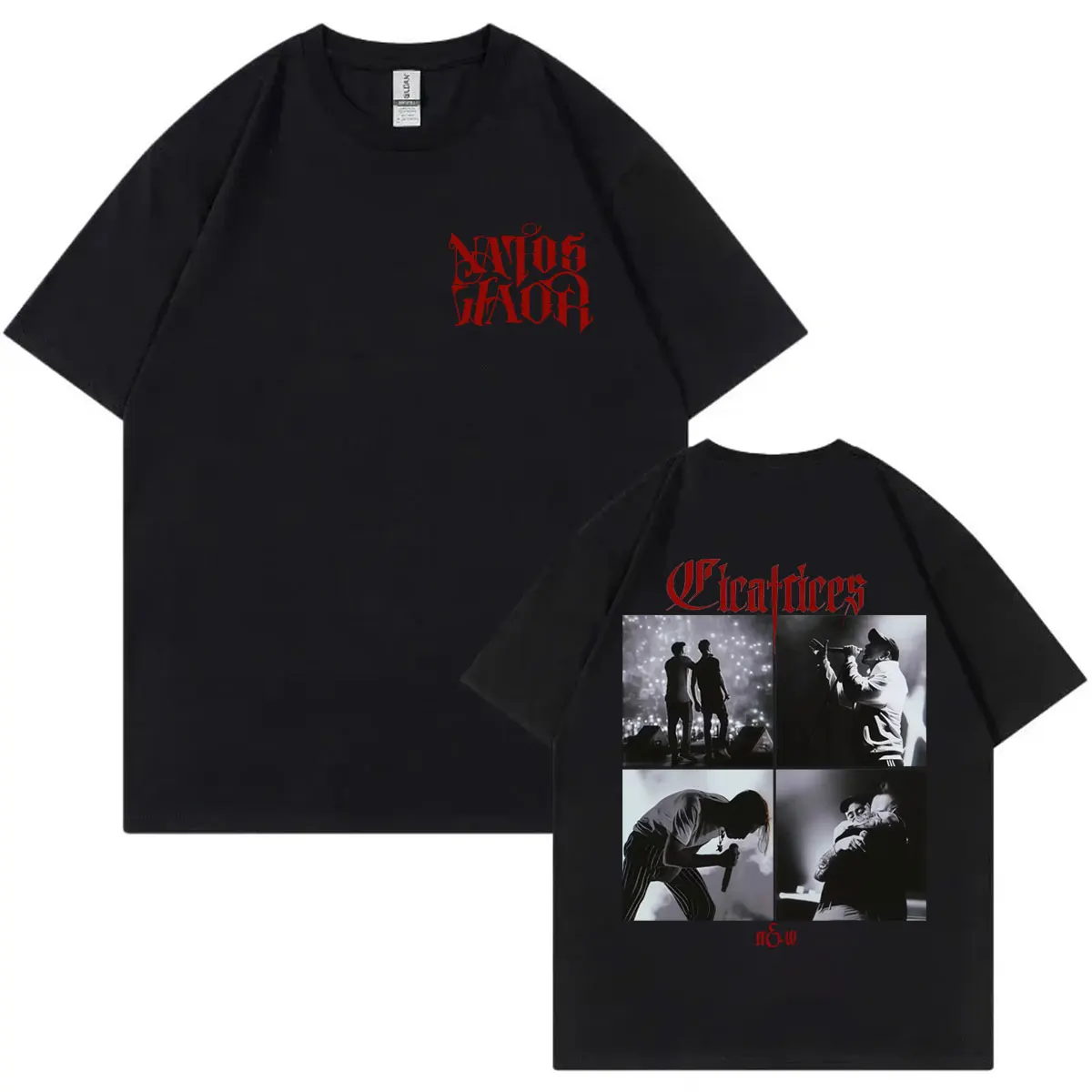 

Rap Group Natos Y Waor Merch T-shirt Men Women Clothing Fashion Hip Hop Short Sleeve T-shirts Summer Casual Loose Cotton T Shirt
