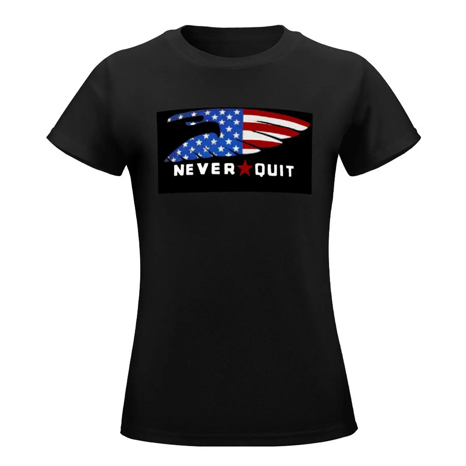 SEAL TEAM SONNY QUINN RWB EAGLE WING BLACK TSHIRT replica T-Shirt blanks lady clothes new edition t shirts for Women