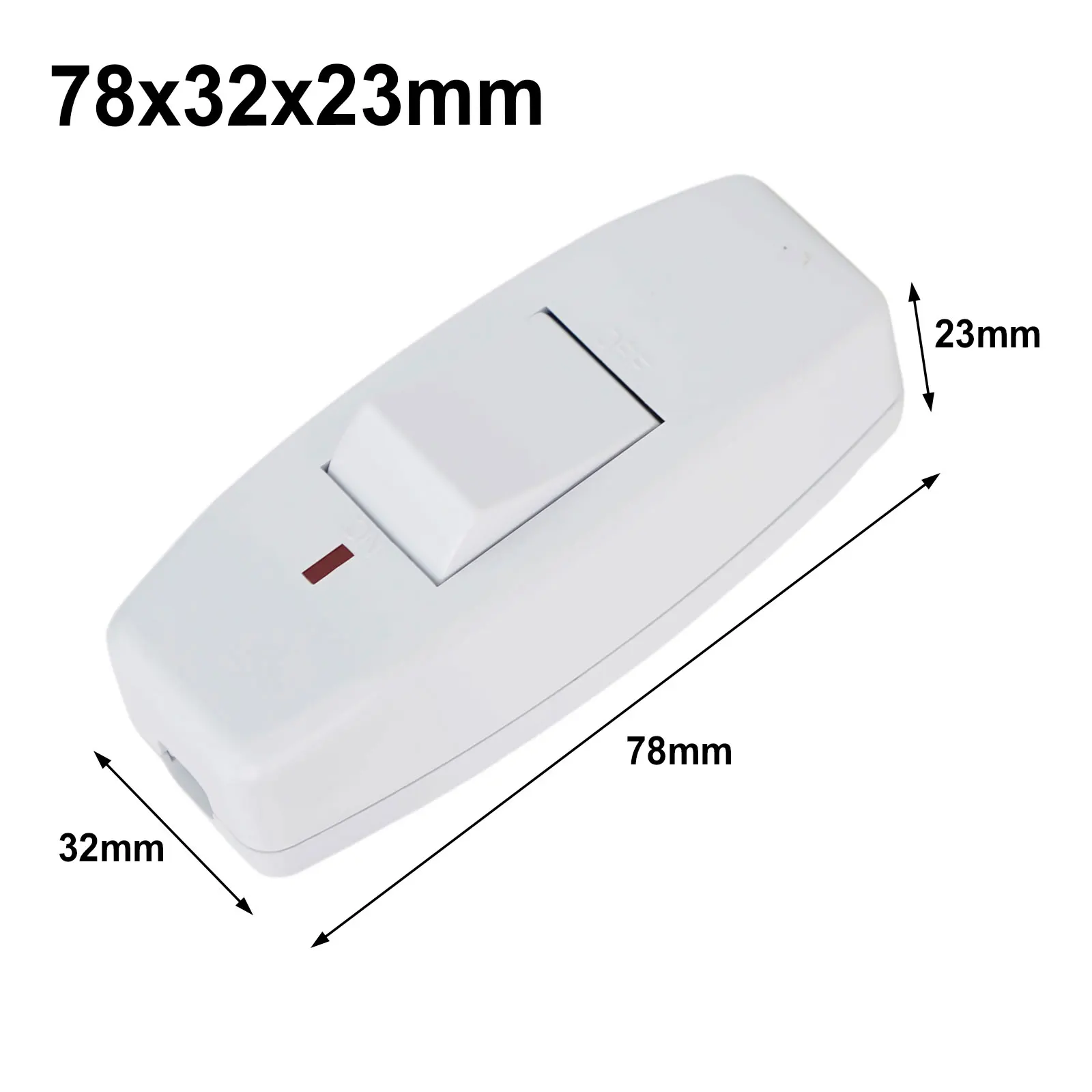 Inline Switch Replacement Compatible with Table Lamp Desk Lamp Wall Sconce Mirror Light Floor Lamp Fan and Small Appliances