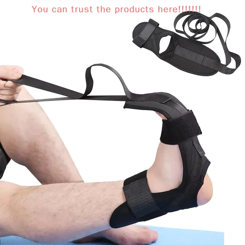 

Yoga Ligament Stretching Belt Foot Rehabilitation Strap Plantar Fasciitis Leg Training Foot Care Ankle Joint Correction Rope