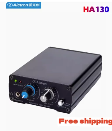 

Alctron HA130 two channel Balance Input Compact Headphone monitor amplifier for musician,Mono/stereo switch flexibility $85.55$1