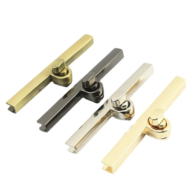 

20pcs/Lot Luggage Leather Handbag Shoes Clothing Craft Diy Supplies Hardware Accessory Die-cast Screw Lock Long Straight Strip