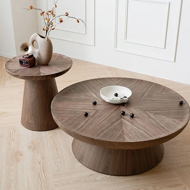 Modern Design Durable Coffee Table Set Wood Frame Living Room Furniture  Finish Home Decor