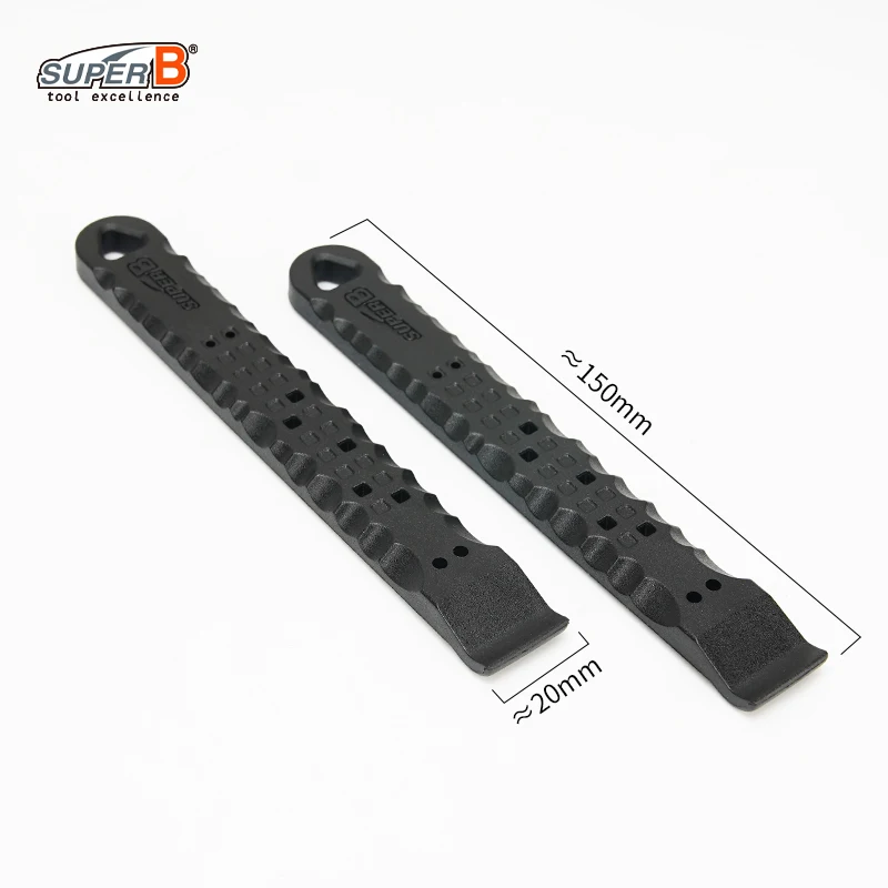 Super B Bicycle Repair Tool 2pcs Stainless Steel Core Tire Lever Bike Tyre Spoon Hardness and Durability Tube＆Tire Tools