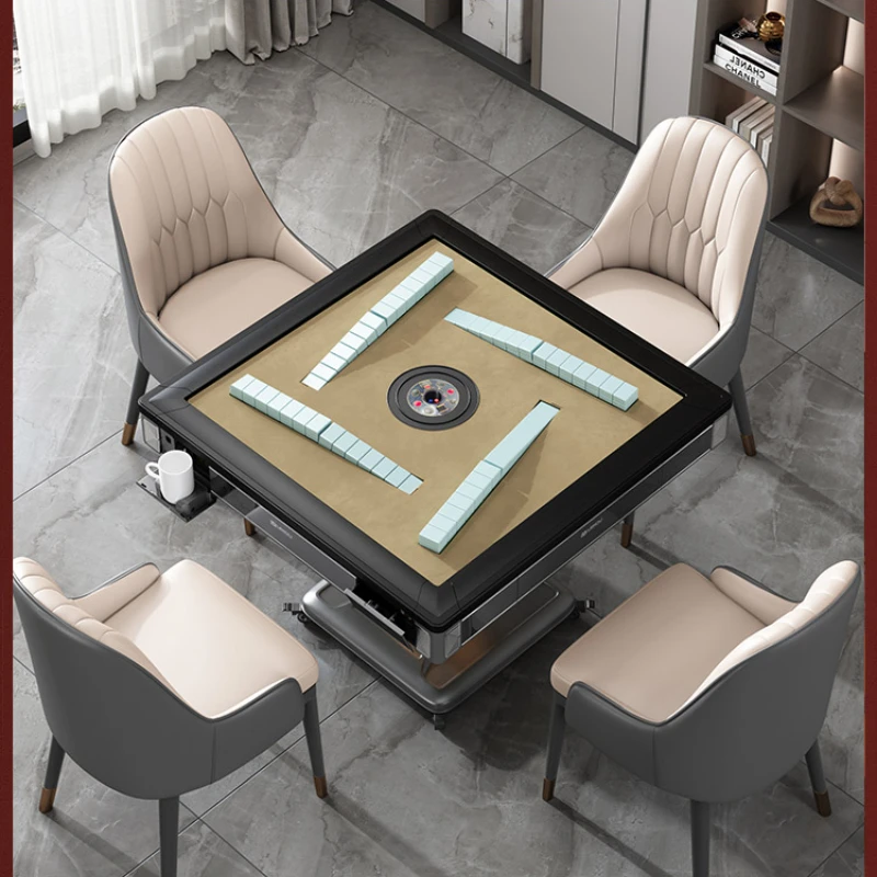 Mahjong Machine Automatic Dining Table Dual-Use Roller Coaster Heating