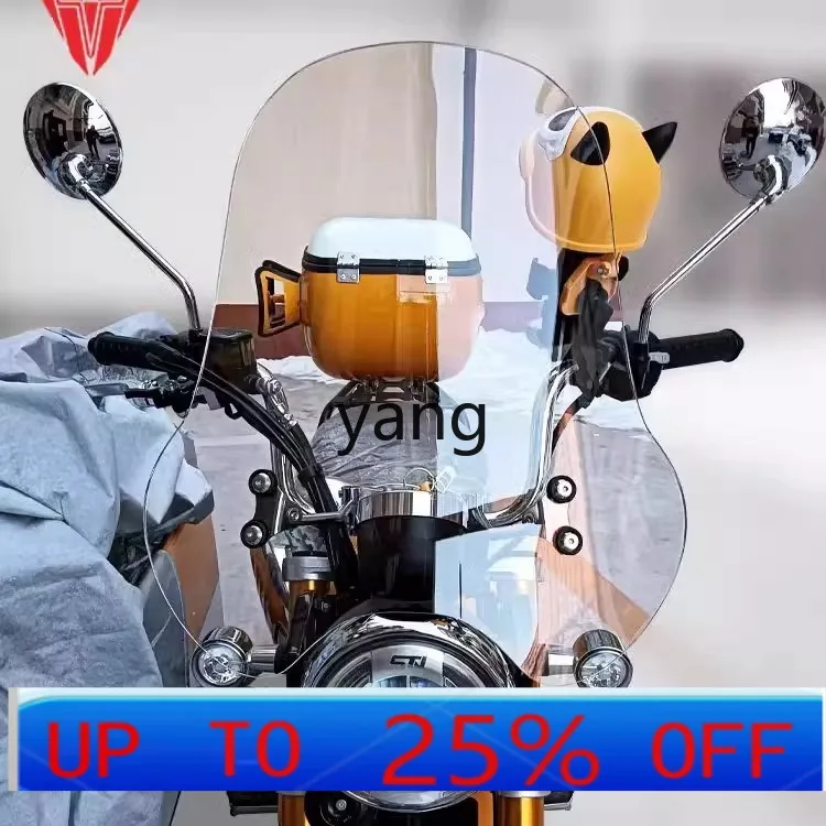 

CX 125 Motorcycle front windshield, handlebar mounted remarks Handlebar diameter