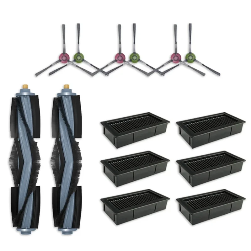 Für ecovacs yeedi cube/yeedi cc hauptseite bürste hepa filter roboter staubsauger ersatz zubehör