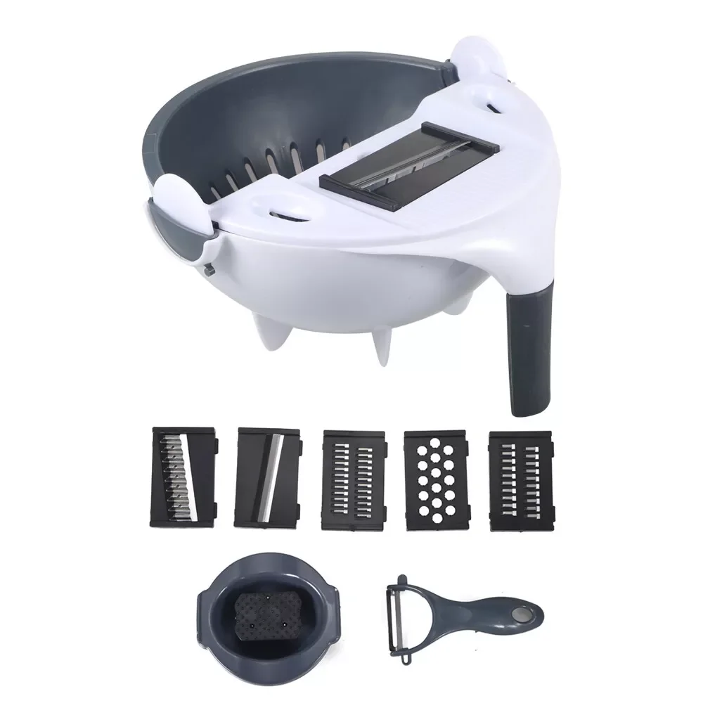 7 in 1 Multifunctional Vegetable And Fruit Cutter Kitchen Household Accessories Food Slicer