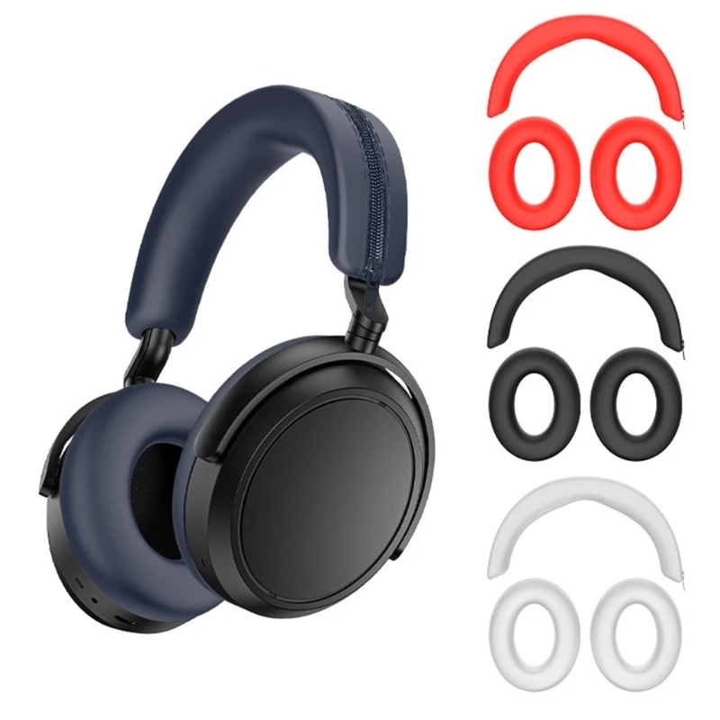 وسائد أذن أذن سيليكون لسماعات الرأس تأتي مع مجموعة عقال K1KF