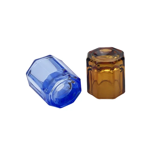 Imagen 2 del producto Taza mezcladora Dental, cuencos de vidrio, plato, taza de reconocimiento, tazas octogonales para el hogar, contenedor de polvo, Material de laboratorio de odontología