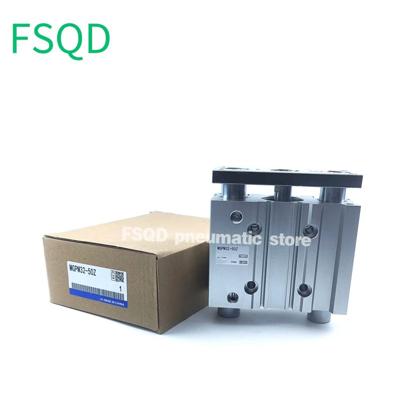 MGPM12-10、20、25、30、40、50、75、100、125、150、175、200、250、300-10Z 20Z 30Z 40Z 50Z 75Z 100Z 125Z 150Z 200Z 300Z コンパクトシリンダ MGPM