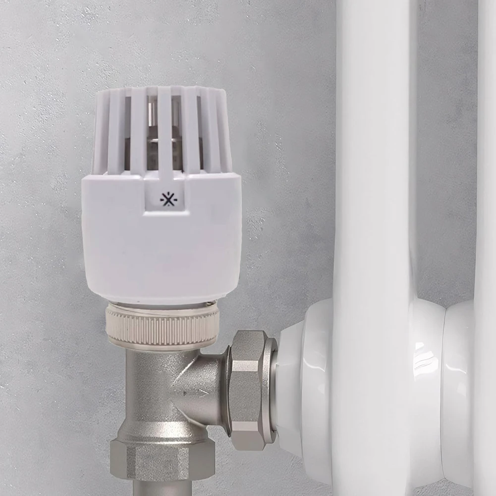 1PC Radiator Temperature Control Head For Water Floor Heating Manifold M30x1.5 Thermostatic Radiator Valve Home Heating Accesory