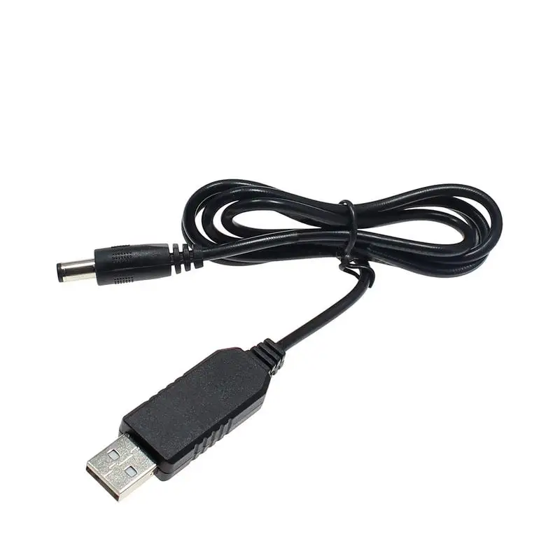 USB Power Boost Line DC 5V to DC 9V / 12V Step UP Module USB Converter Adapter Cable 2.1X5.5MM Plug