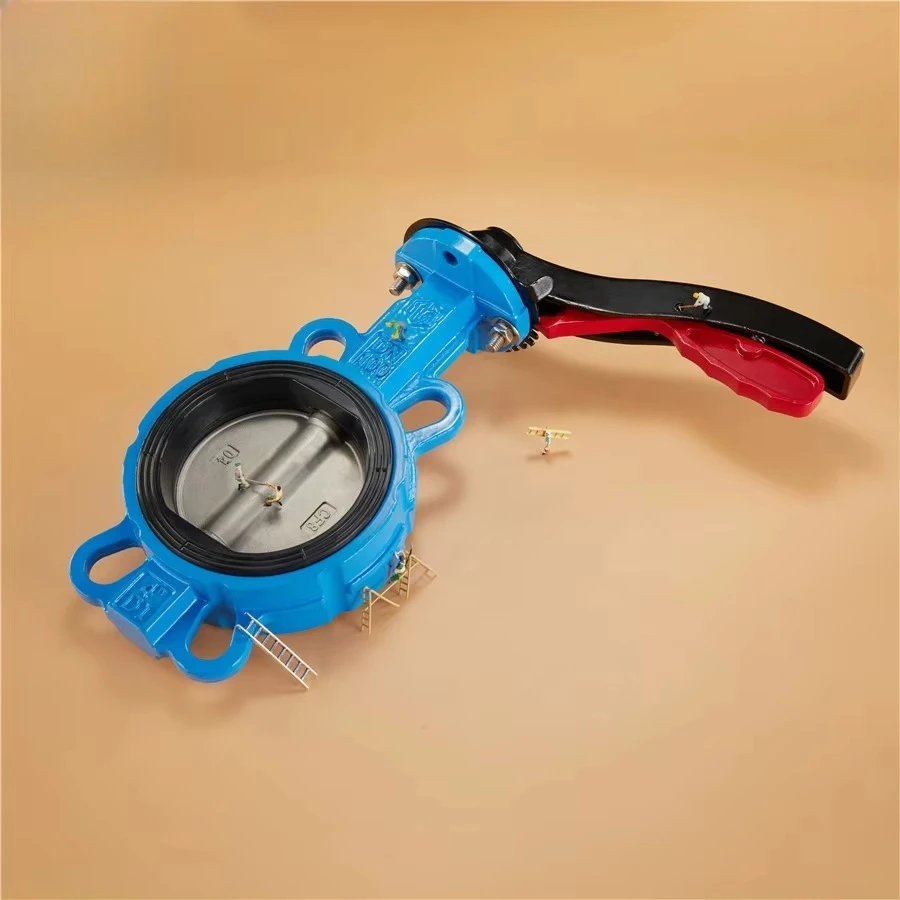 

TKYCO Chian Manufacturer Cast Iron High Performance Wafer Butterfly Valve Price