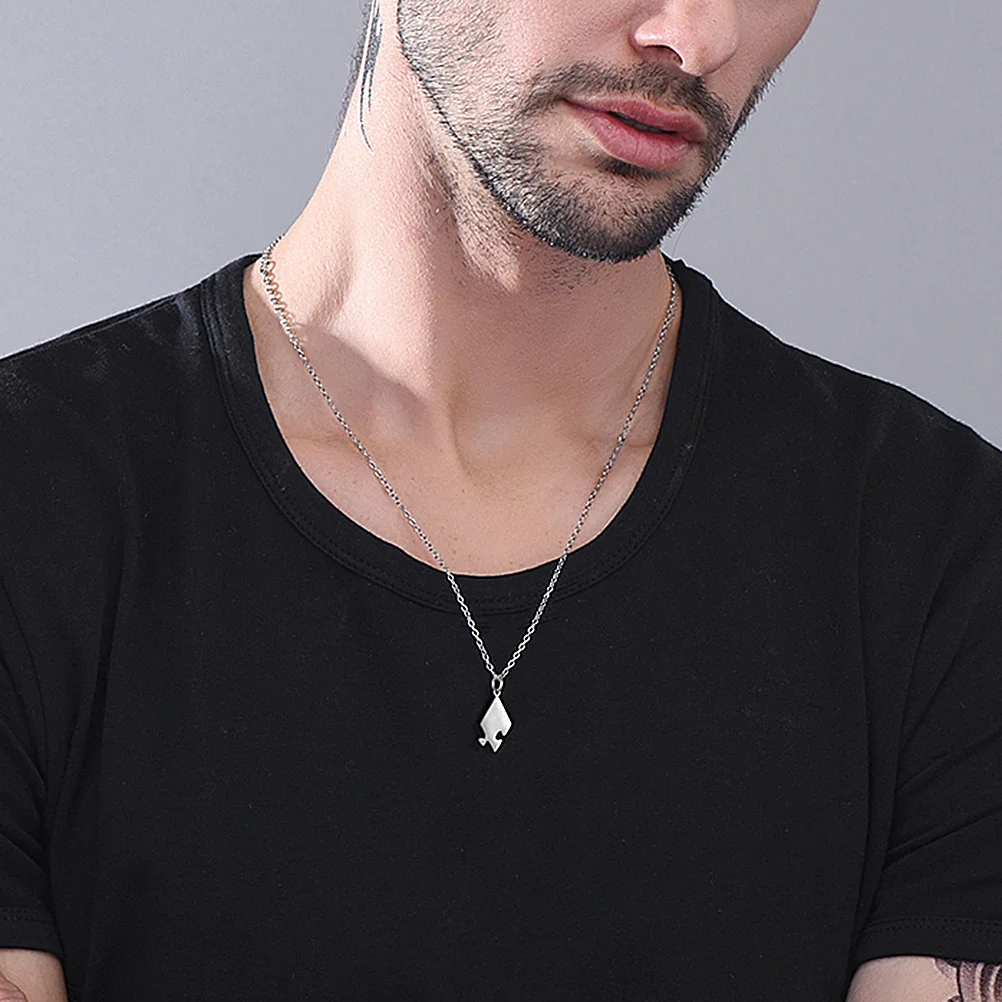 

5Pcs Puzzle Necklace Set Five-Pointed Star Design Friendship Pendant Made of High Quality Material Ideal Gift for Best Friends