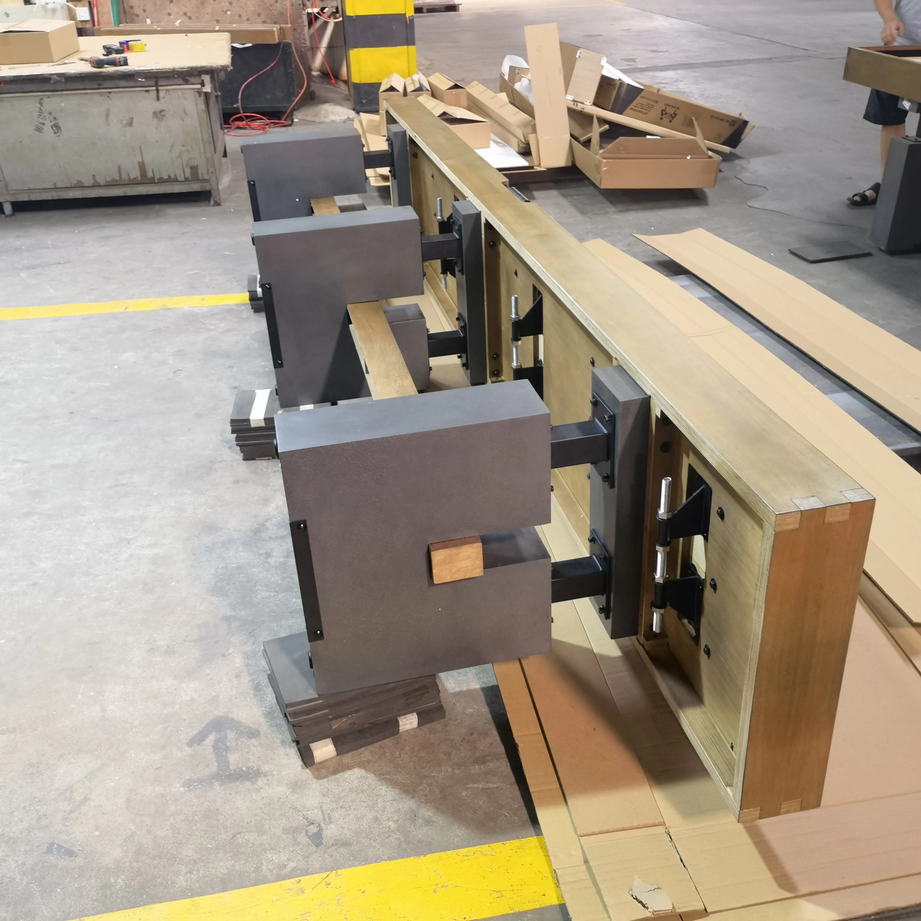 Hochwertiger 12ft Shuffle Tisch Shuffle board Tisch