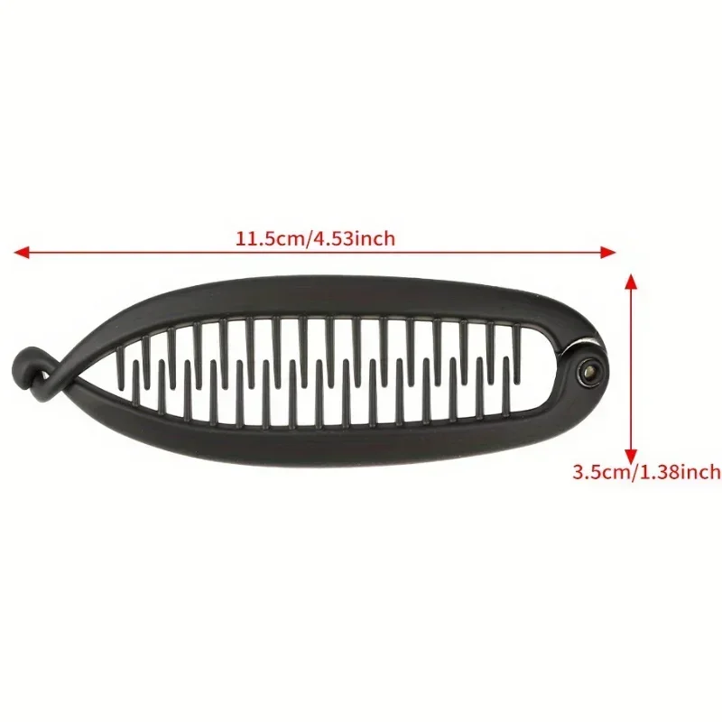1/4 Stück moderne Fischschwanz-Haarnadel, Kunststoff-Styling-Haarschmuck für den täglichen Gebrauch, Weihnachten, Halloween, Party, Geschenk – Detail 5