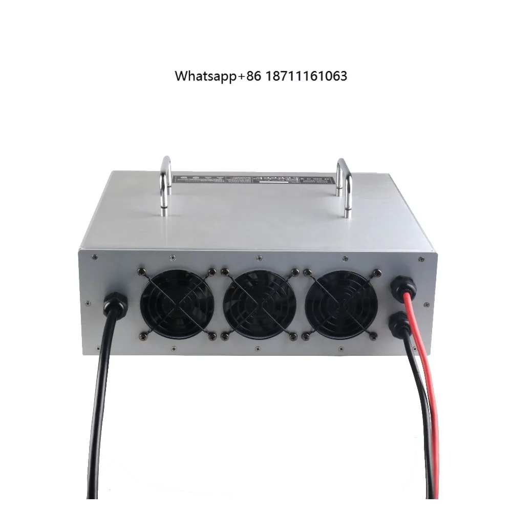 3000W Electric Vehicle Forklift Charger 16s Lifepo4 Battery Charger 48v 58.4v 50a Car Portable Battery Charger