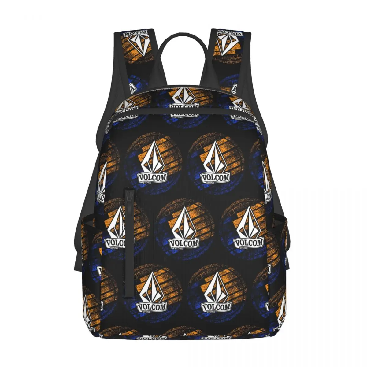 

Half Diamond Volkom Backpack Daypack Large Capacity Kids BookBag School Bag Shoulder Bags for Men Women