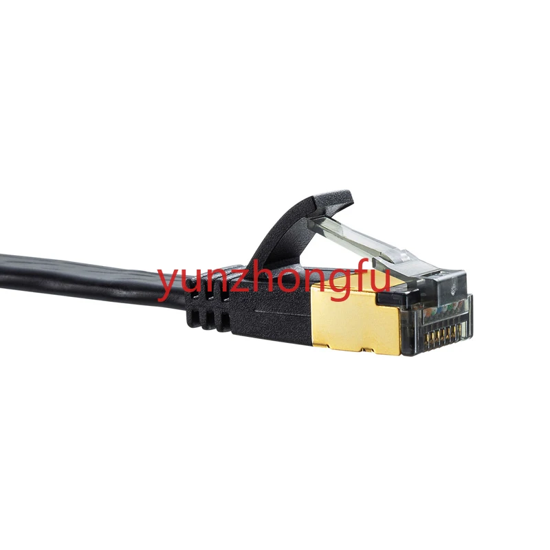 Accessories Flat network cable Category 8 computer broadband router cable Gigabit high-speed stable home office