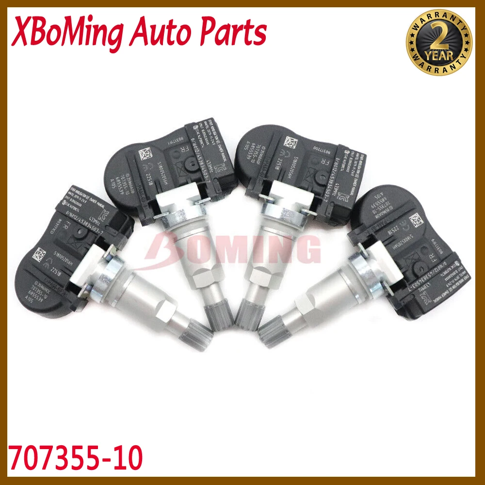 

707355-10 для BMW 1 2 3 4 i3 i8 X1 X2 X5 X6 MINI F20 F21 F22 F23 LCI F87 M2 автомобильный TPMS датчик давления в шинах 433 МГц