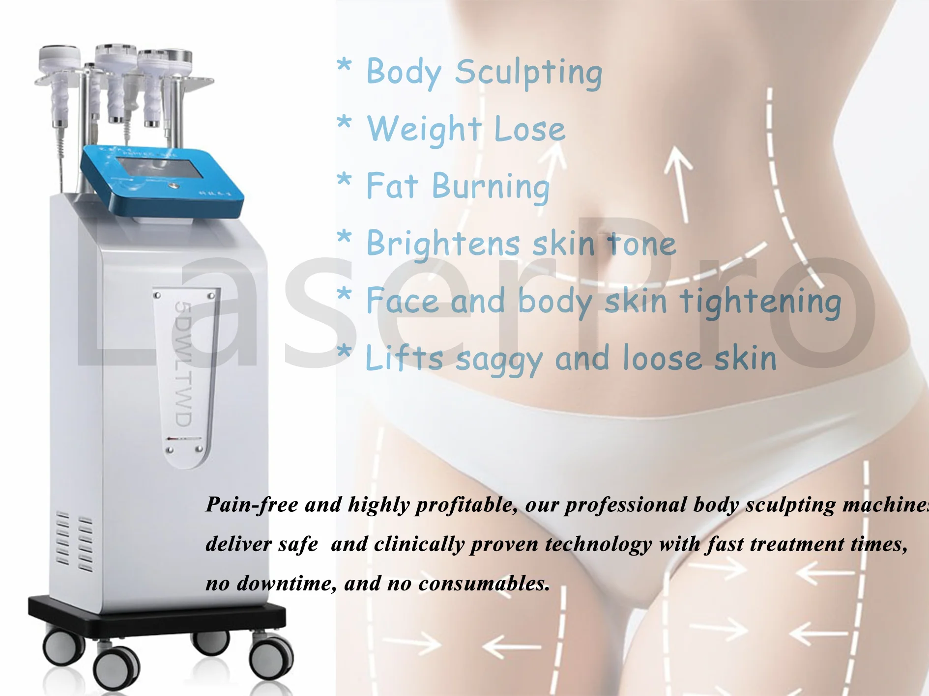 

Hot Selling 5D Carved Vertical Cupping Therapy Cellulite Removal Machine Cavitation Slimming Machine Body Massage Instrument