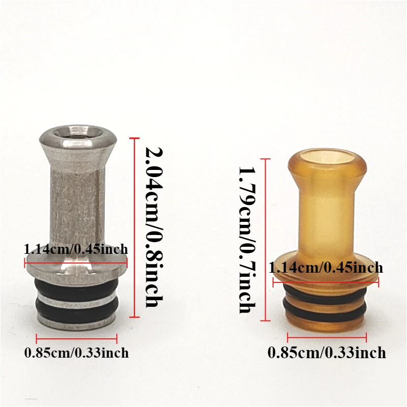 1PC 510 Tayfun GTR D5006 สแตนเลสสตีลพลาสติกหยดเคล็ดลับ Straw Joint