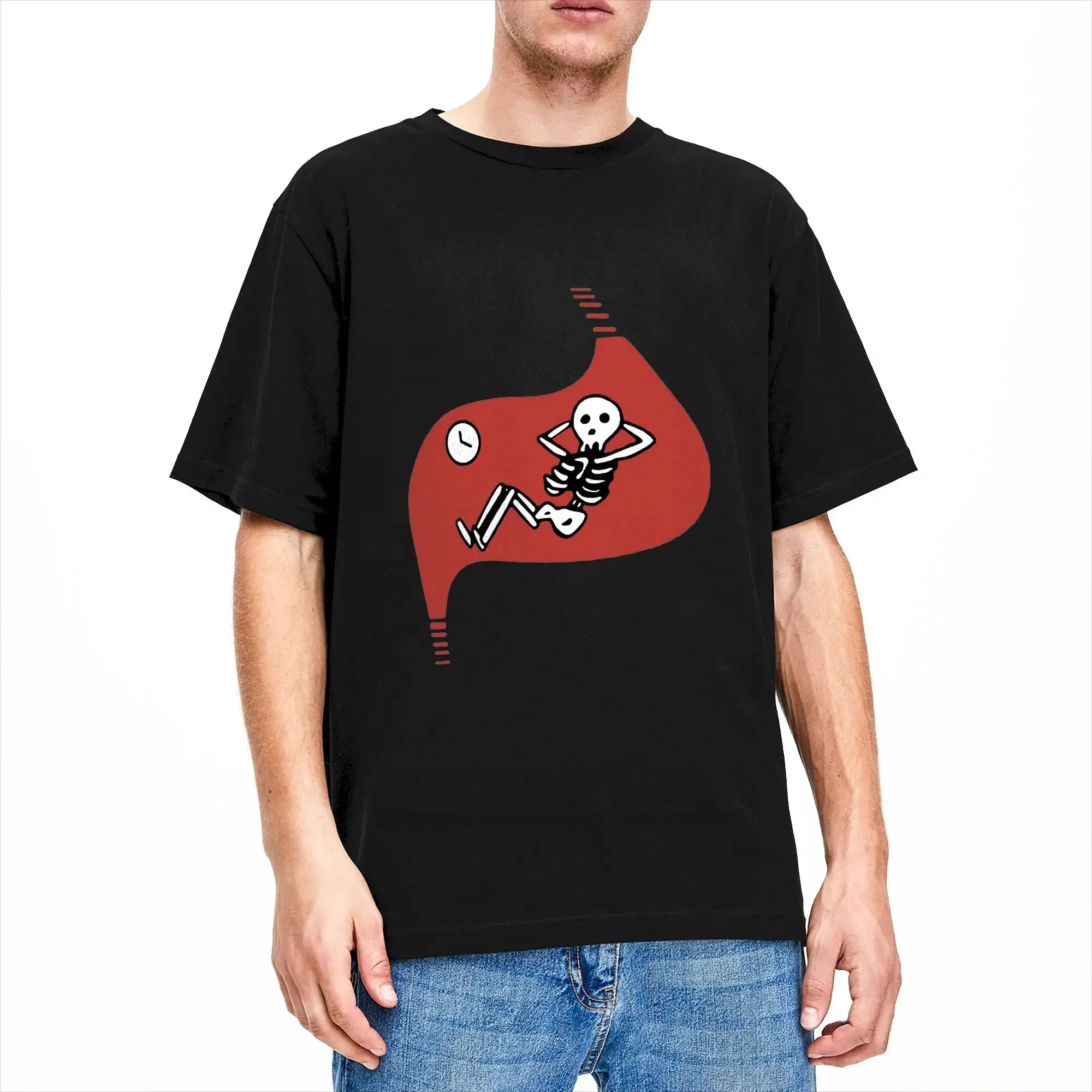 Dungeon Meshi Falin's Death T Shirts Delicious in Dungeon Funny Tees Short Sleeve Crewneck T-Shirt Cotton Summer Clothes