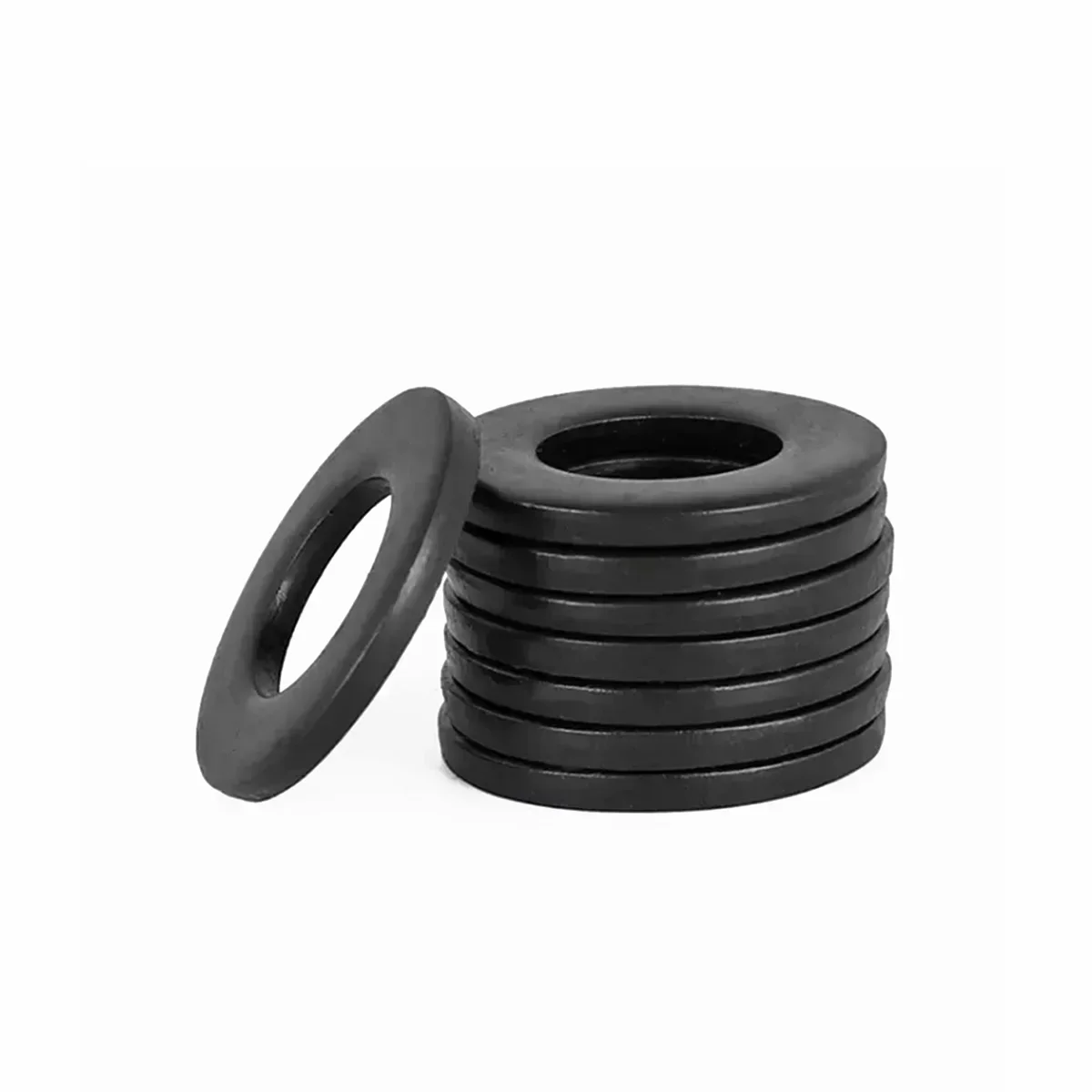 Black 304 Stainless Steel Ultra-Thin Flat Washer Widened And Thickened Enlarged Flat Washer