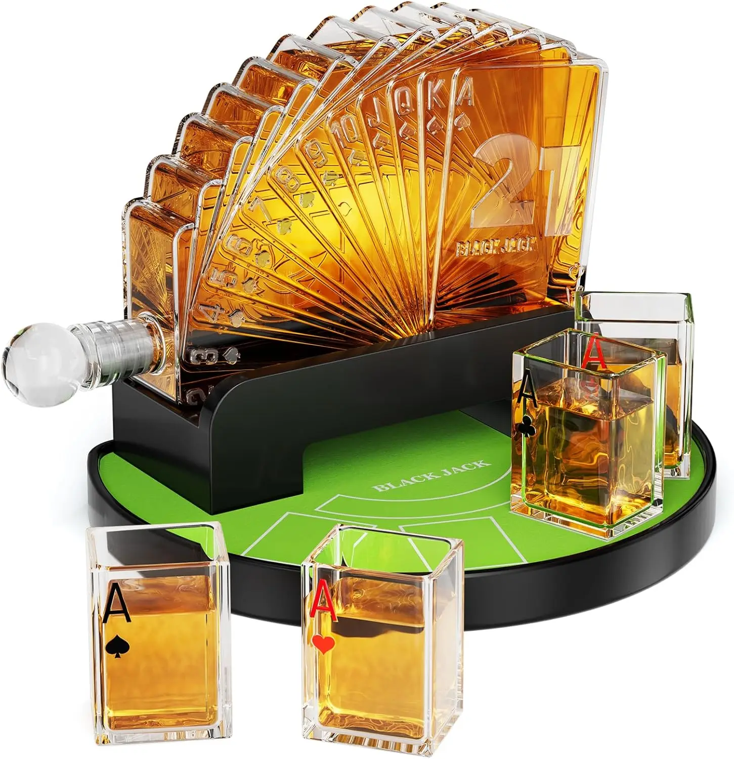set-decanter-per-whisky-blackjack-decanter-stile-casino-con-4-bicchieri-dispenser-per-liquori-regalo-per-uomini-decorazione-per-serate-di-poker-e-bar