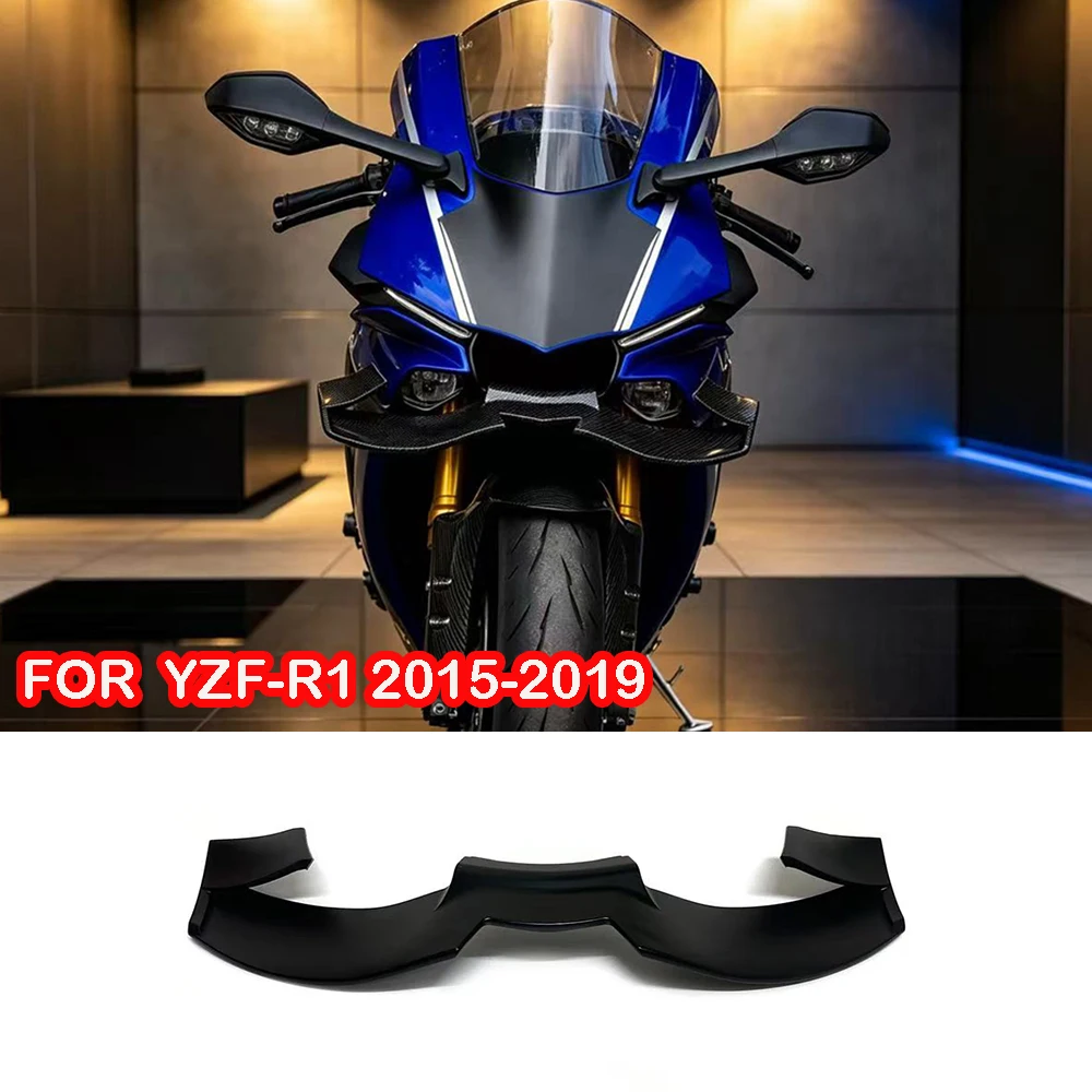 For YAMAHA YZF-R1 Front Spoiler Lower Spoiler Lower Lip YZF R1 2015 2016 2017 2018 2019 GP Wing Downforce Naked Frontal Spoilers