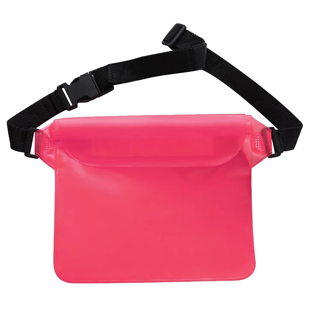 Waterproof Bag Lightweight Waist Bag Large Capacity PVC Fanny Pack Multifunction Swimming Bag for Drifting Boating Kayaking