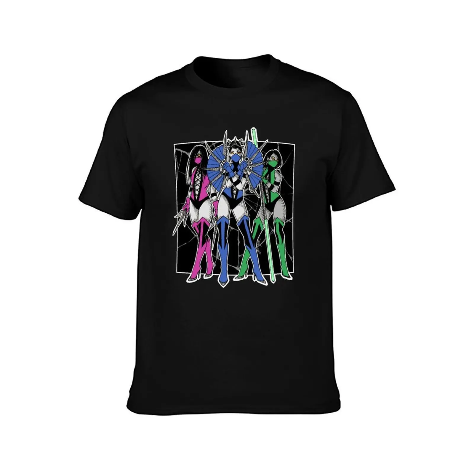 Femme Fatality T-Shirt, Summer Casual Cotton Tee, Oversized Streetwear Tops, Vintage Graphic Print, Loose Fit Short Sleeve