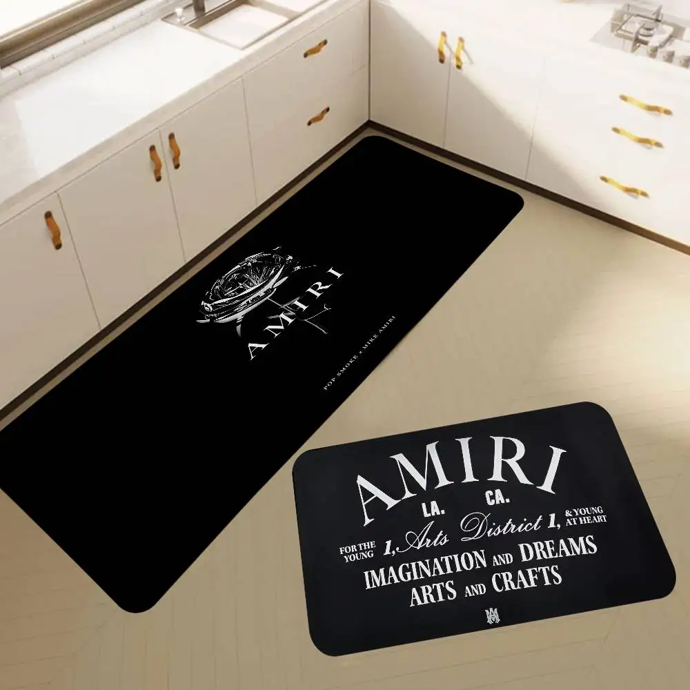 Alfombra de Baño de Diseño de Lujo A-Amiries, Estilo INS, Alfombra Suave para Dormitorio, Lavadero, Antideslizante, Alfombra de Bienvenida