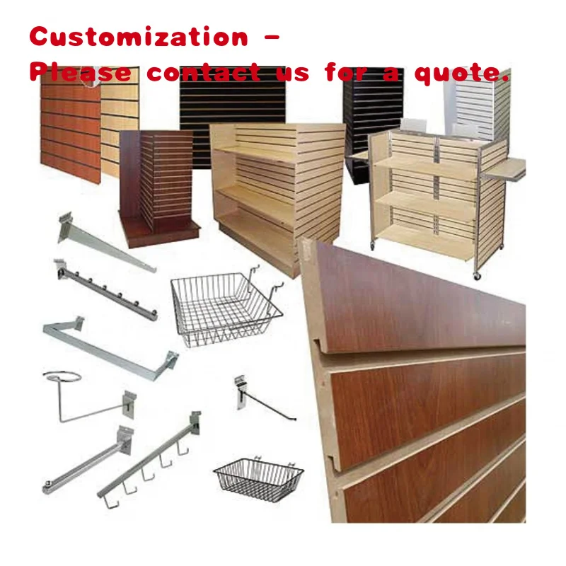 

custom.KEWAY Wheeled Signal & Double Sided Display Slatwall Gondola Racks Metallic Slotted Wall Display Stand Supermarket Rack