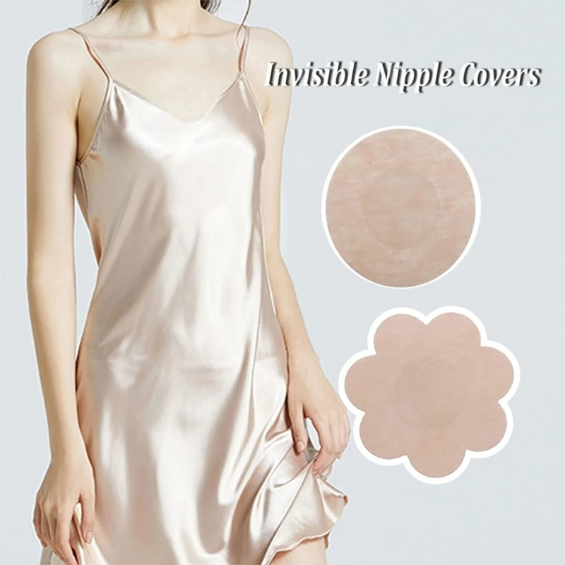 40Pieces Nipple Covers for Women Skin friendly Breast Petals Swim Disposable Nipplecovers Invisible Nipple Pasties DropShipping