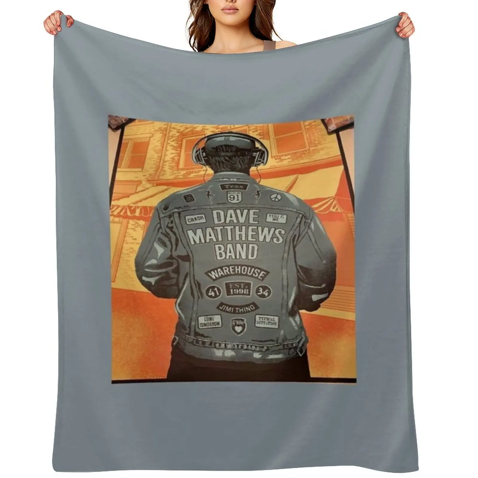 

WAREHOUSE Throw Blanket Baby Hair Thins Warm Blankets