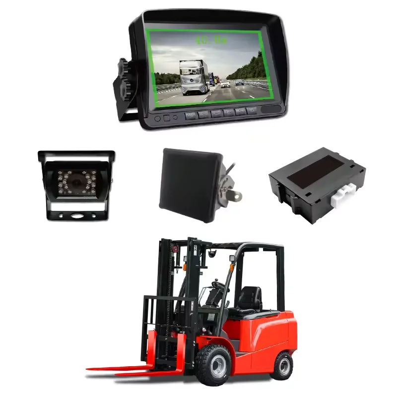 Truck Bsd Forklift Reverse Collision Avoidance System 77ghz Radar Proximity Warning Systems