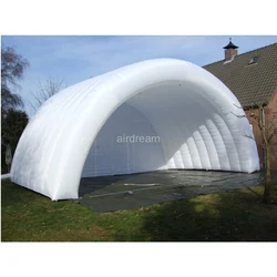 Personalized Inflatable stage tent large stage tent roof outdoor activities stall Portable Roof Cover Shelter Event Canopy