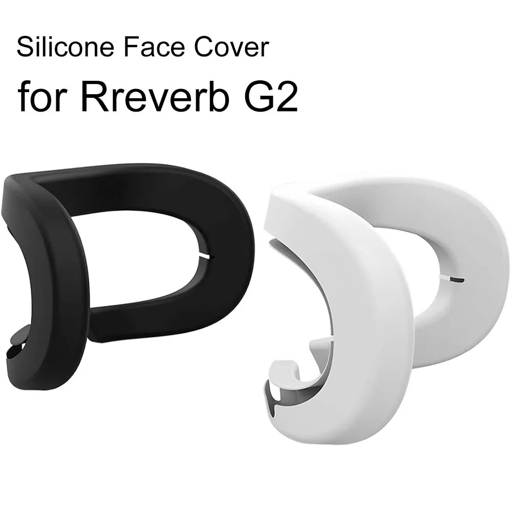 

AMVR Silicone Eye Mask Cover for Reverb G2 Soft Comfortable Cushion Face Cover VR Glasses Accessories