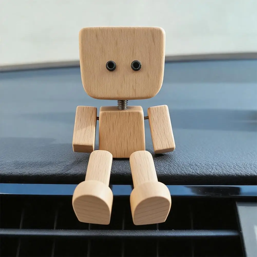 Wooden Doll Car Orn…