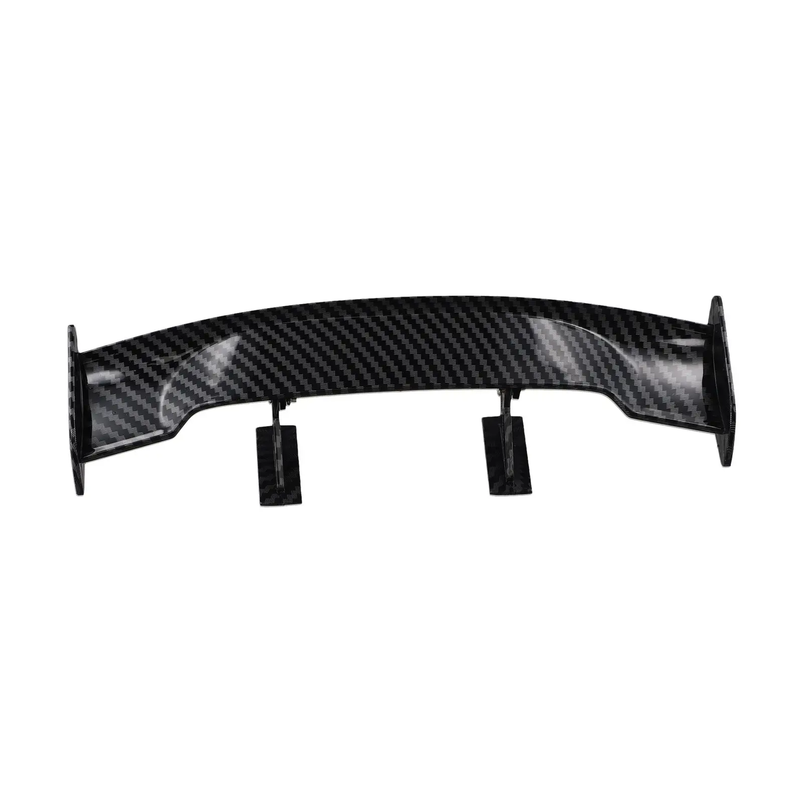Auto Parts Car Spoiler Wing Car Rear Spoiler Wing Carbon Fiber Black Resist Fading Wind Stabilization Tail Spoiler Wing