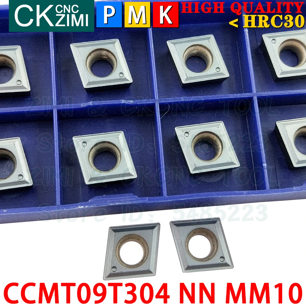 CCMT09T304 NN MM10 CCMT 09T304 NN MM10 MM30 CCMT 09T3 CCMT09T3 NN إدراجات كربيد خارجية أدوات إدراجات تحول داخلية باستخدام الحاسب الآلي أدوات قطع مخرطة معدنية