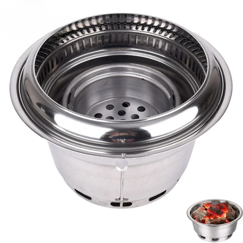 

l # Best Selling Korean BBQ BBQ Commercial Tabletop Charcoal BBQ Kebab Restaurant Table