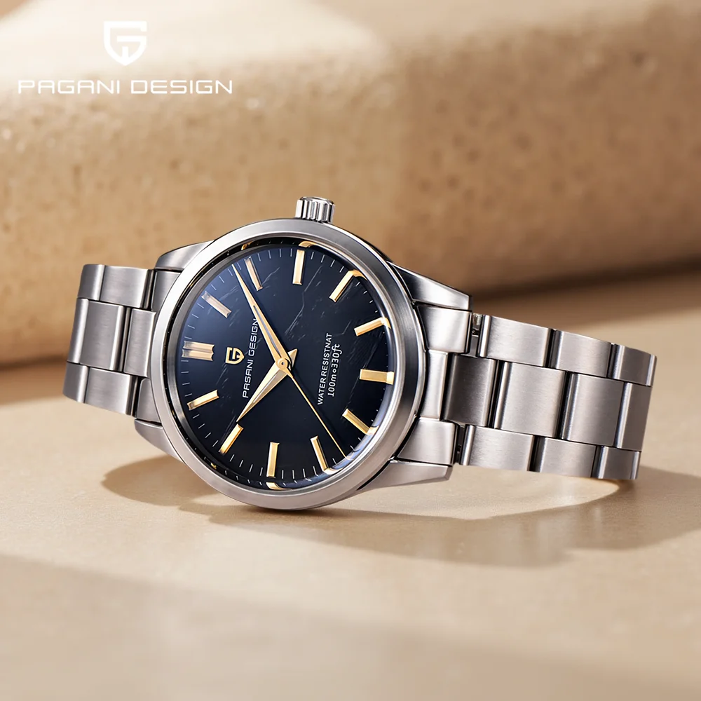 Pagani Design PD1734 Men's Watch with Stainless Steel Case and Fashionable Waterproof High end Quartz Watch