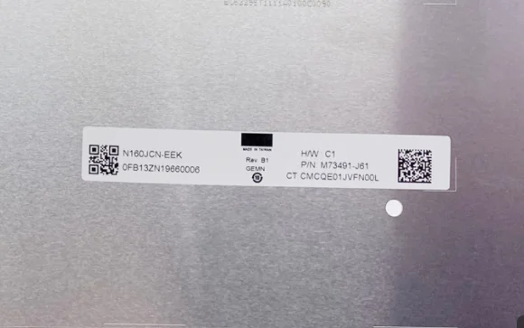 N160JCN-EEK N160JCN EEK 16.0'' Laptop LCD Touch Screen Display Panel 1920*1200 EDP 30 Pins