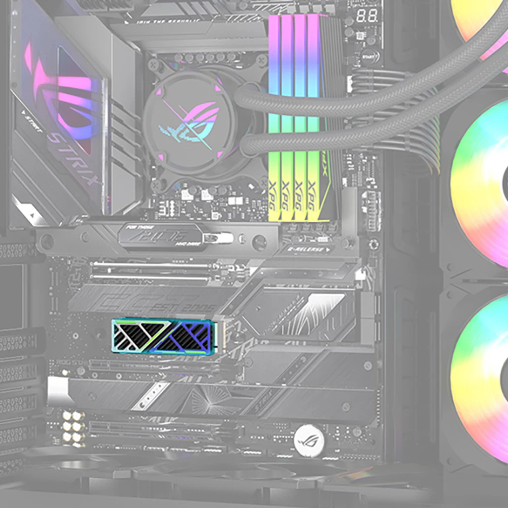 Für M.2 2280 NVMe SSD Kühler Aluminiumlegierung Kühlkörper 5-30 ℃ Temperaturreduzierung für Gaming-PC Desktop-Computer SSD-Kühlradiator – Detail 3