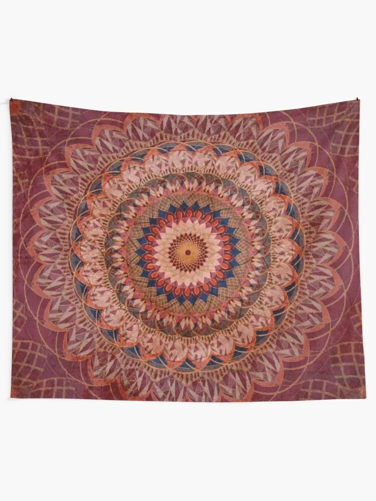 Mandala Gemstone Glory Tapestry Carpet On The Wall Cute Room Decor Tapestry