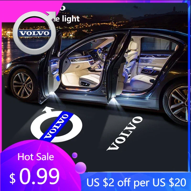 

Колпаки ступиц 2 шт. Подходят для Volvo V40 V60 V90 XC40 XC60 XC90 S60 S90 автомобильные светодиодные лампы приветствия проектор логотип лампа призрака автозапчасти de